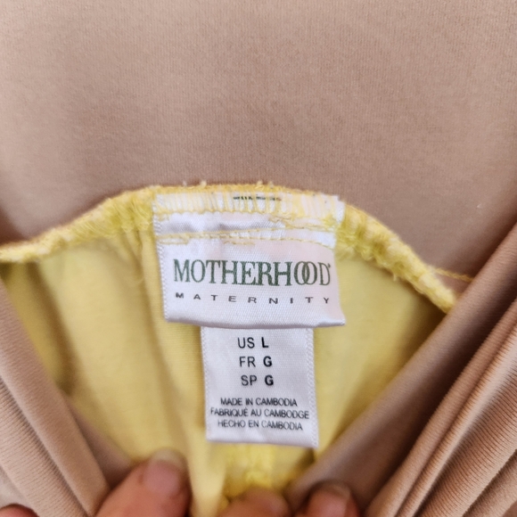 Motherhood Maternity Jean Secret Fit Belly Tummy Control Straight Crop Sz L X26" - Picture 7 of 8